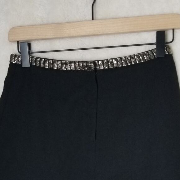 H&M | Beaded High Waist Mini Skirt - Picture 2 of 7